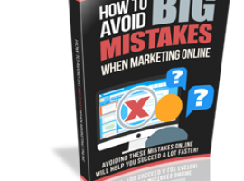 Avoiding Big Mistakes Marketing Online