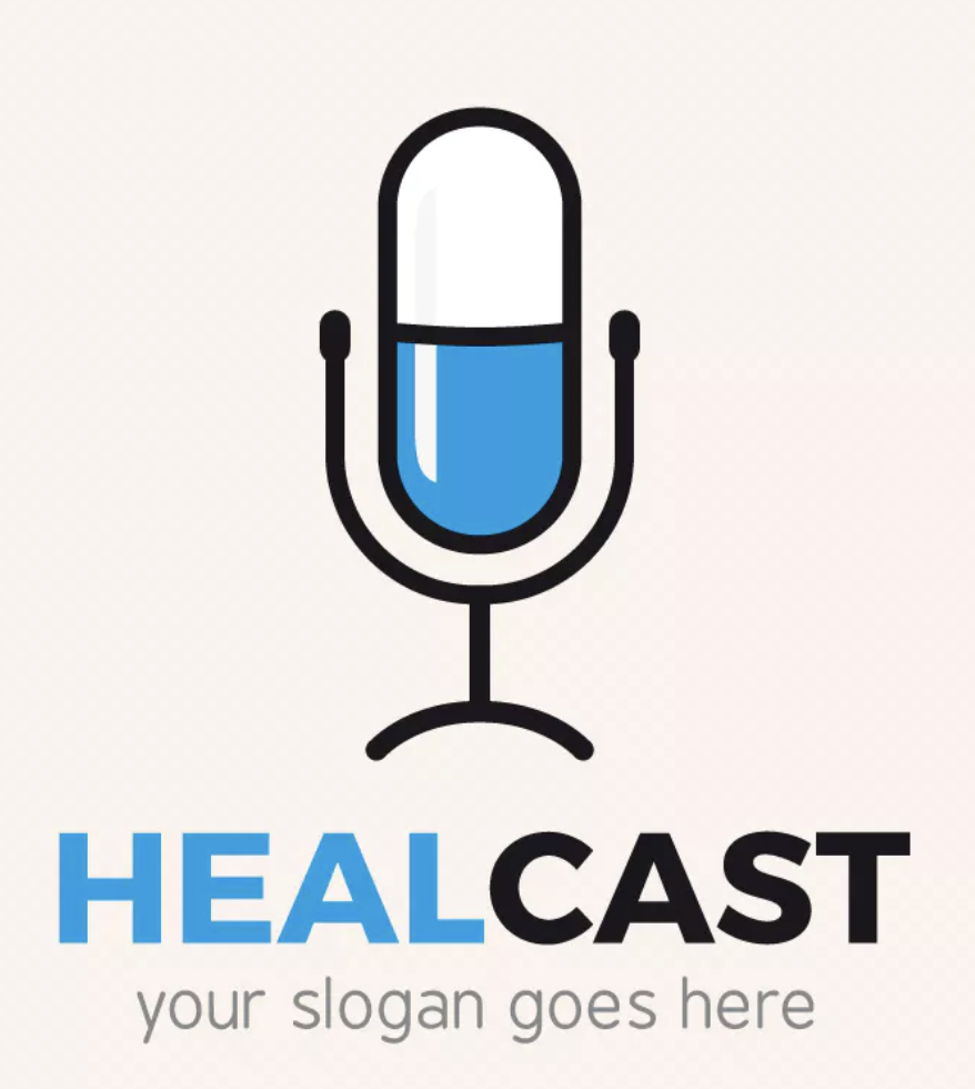4 Premium Podcast Logos
