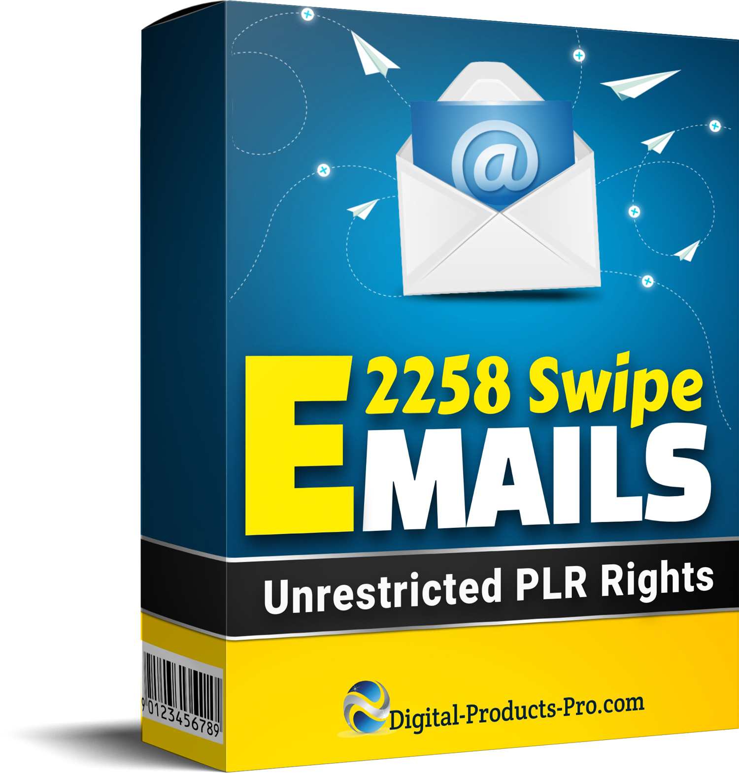 2258 Swipe Emails with Unrestricted PLR with Sales page and Bonus